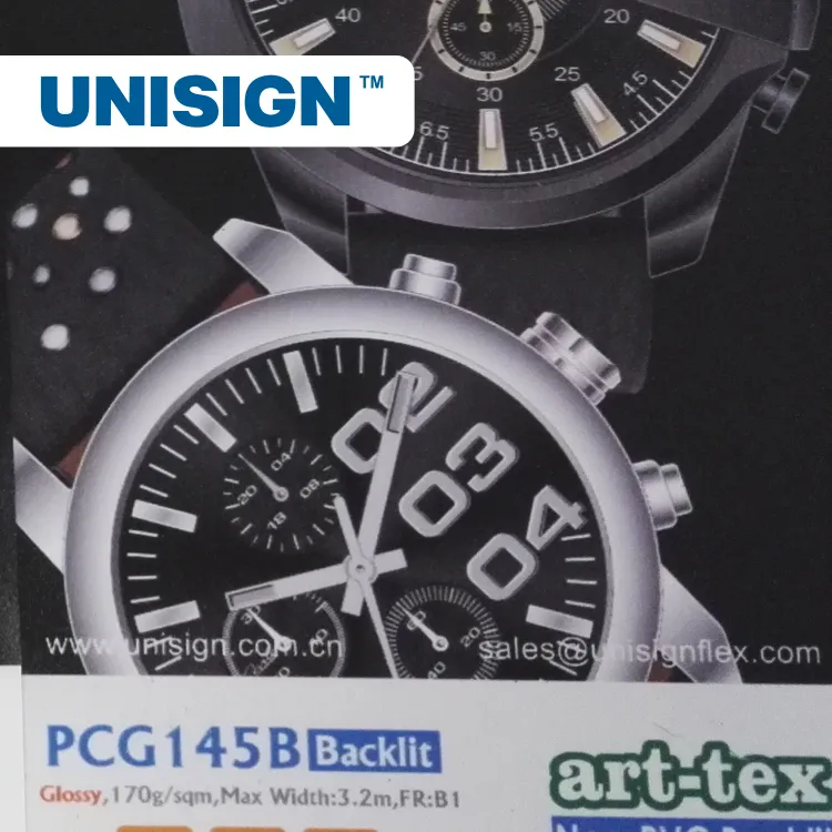 メディアポスト広告用のPVCフリーテキスタイルUV印刷